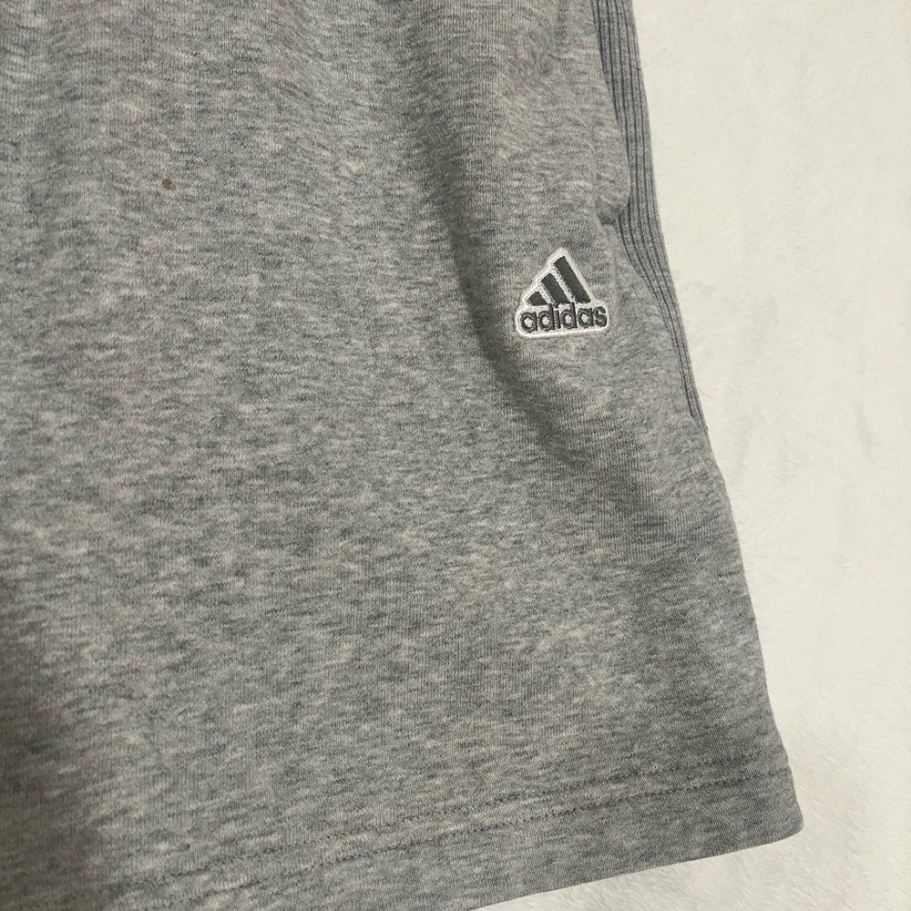 Medium Adidas Grey Athletic Shorts - Picture 2 of 7